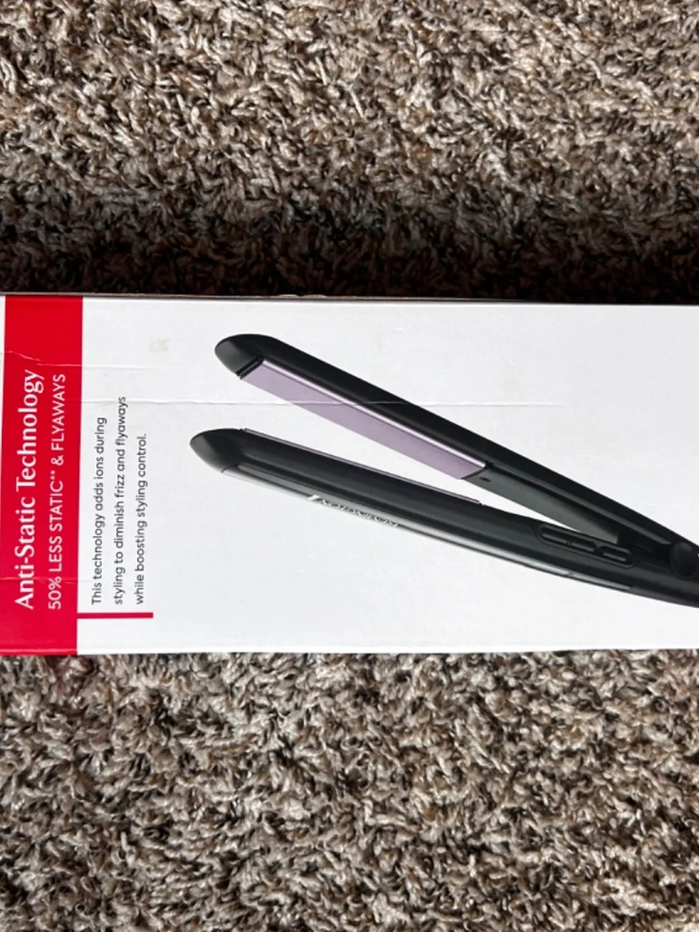 NWT Remington 1 Inch Anti Static Ceramic Flat Iron Hair Straightener